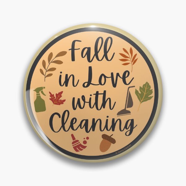 Item preview, Fall In Love With Cleaning Spray Bottle Vacuum Broom Housekeeping Lady Gifts designed and sold by SavvyCleaner.
