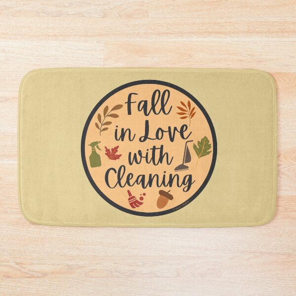 Item preview, Fall In Love With Cleaning Spray Bottle Vacuum Broom Housekeeping Lady Gifts designed and sold by SavvyCleaner.