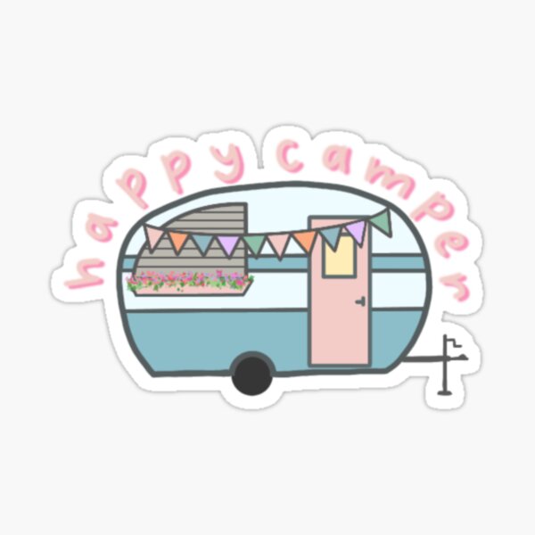 Happy Camper Decal