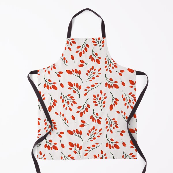 Item preview, Barberry twigs. Red berries. Seamless pattern. designed and sold by Xaphana.