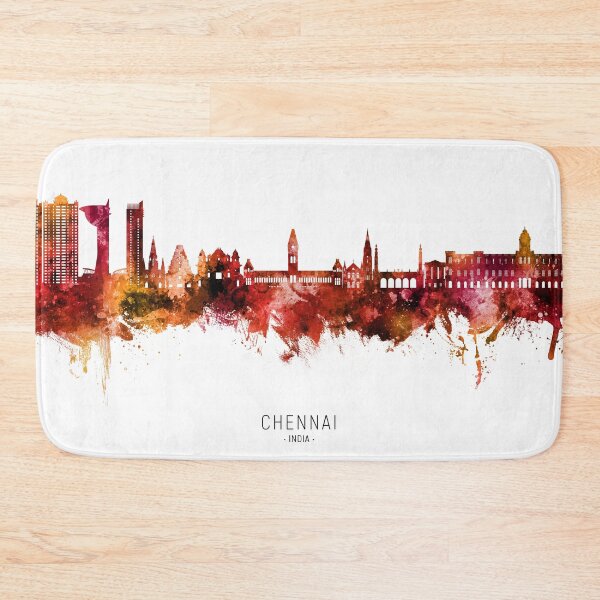 Item preview, Chennai Skyline India designed and sold by ArtPrints.