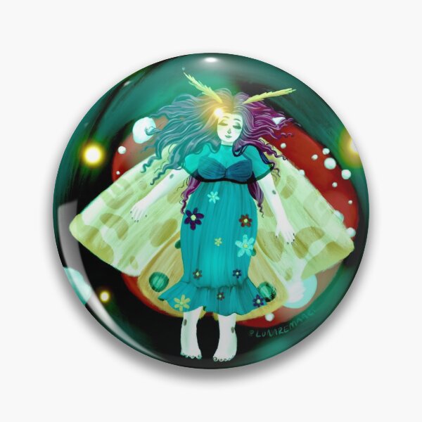 Item preview, Hada en un estampado de setas designed and sold by EunByeol.