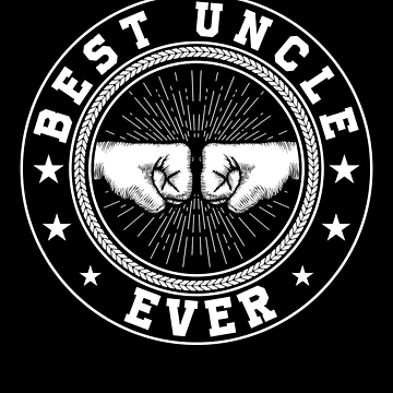 Aperçu de l'œuvre Best Uncle Ever Retro Fist Bump Vintage Favorite Uncle Gift Gear de DynamicDesign
