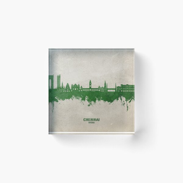 Item preview, Chennai Skyline India designed and sold by ArtPrints.