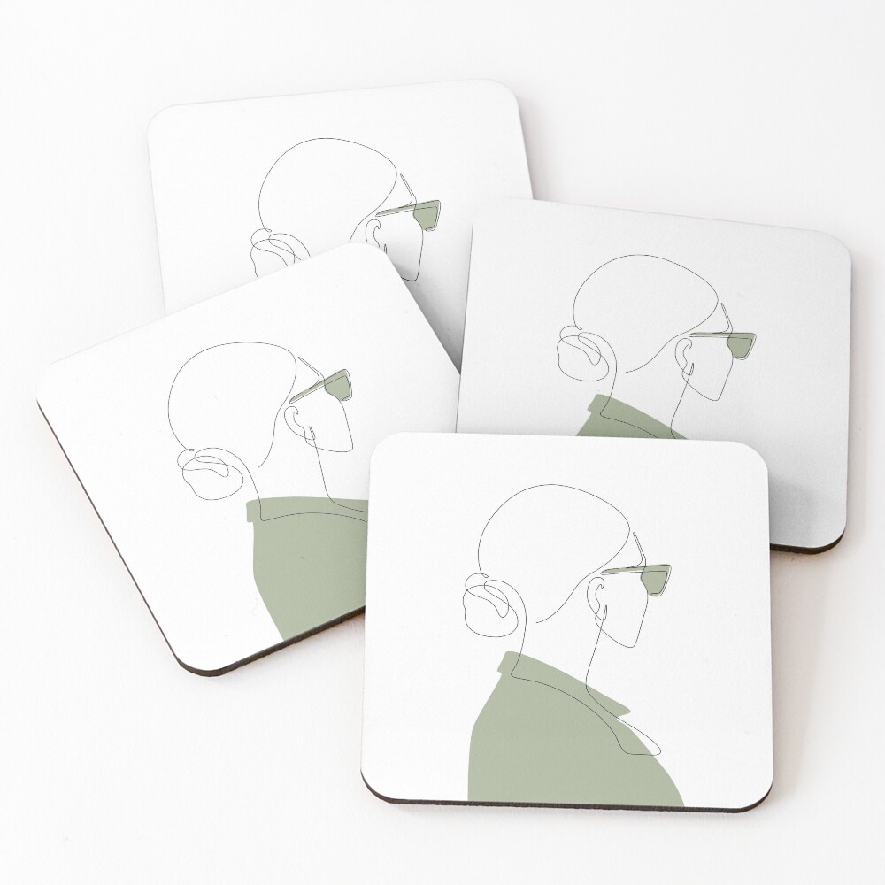 Item preview, Coasters (Set of 4) designed and sold by ExplicitDesign.