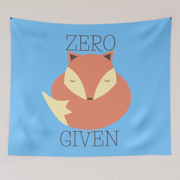 Item preview, Zero Fox Given designed and sold by RadCartoon.
