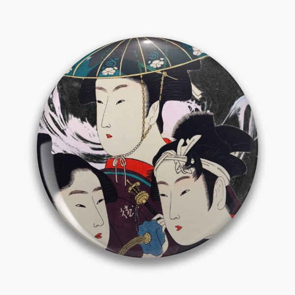 Item preview, Japanese Women In Traditional Clothing Utamaro Kitagawa designed and sold by Beluved.