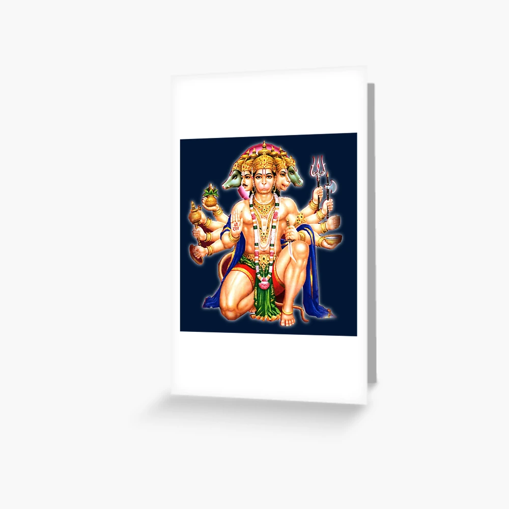 Panchmukhi Hanuman t-shirt | Panchmukhi Hanuman poster 