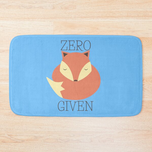 Item preview, Zero Fox Given designed and sold by RadCartoon.