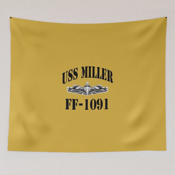 Artikelvorschau, USS MILLER (FF-1091) SHIP'S STORE entworfen und verkauft von militarygifts.