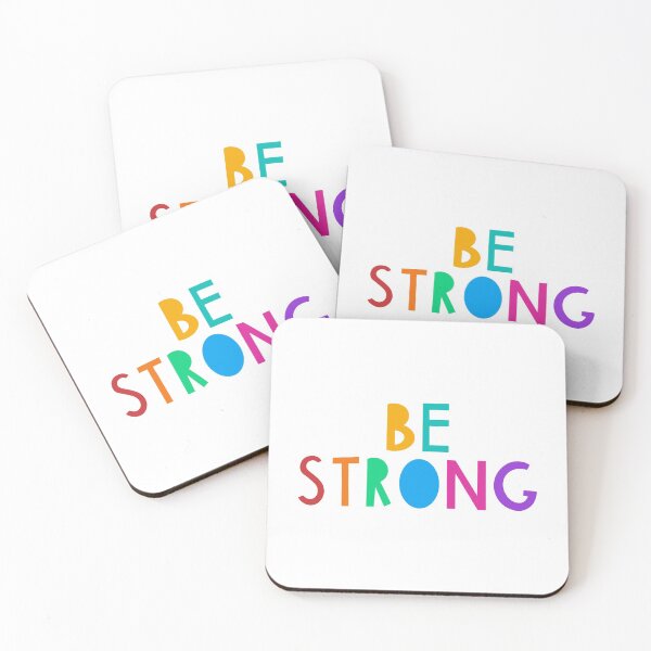 Item preview, BE STRONG  designed and sold by ArtPrintFactory.