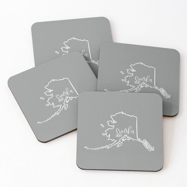 Item preview, Alaska State Outline designed and sold by ahandsomecarrot.