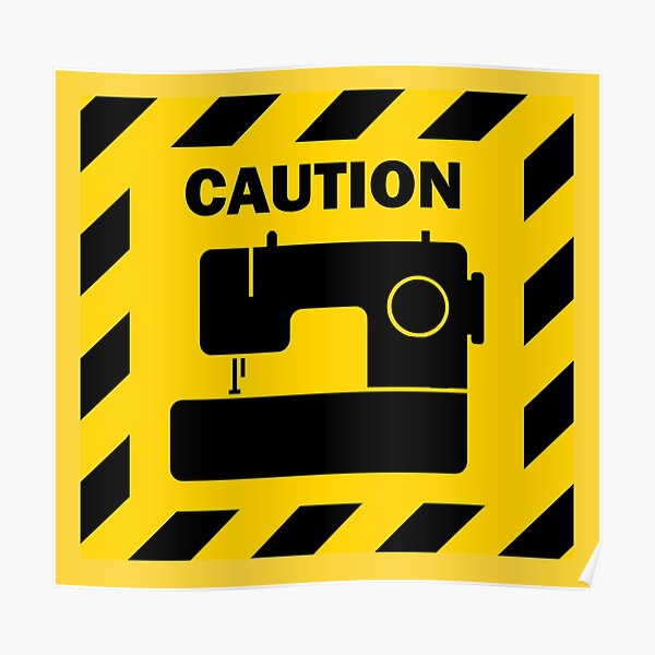 "Caution warning sign for sewers" Poster for Sale by TateCheshire