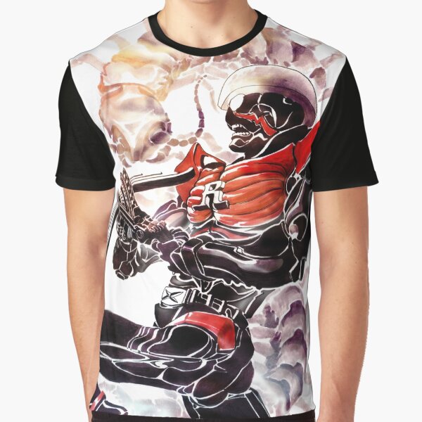 Hakaida Red Graphic T-Shirt