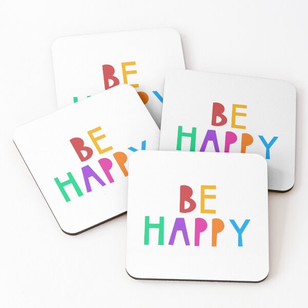 Item preview, BE HAPPY  designed and sold by ArtPrintFactory.