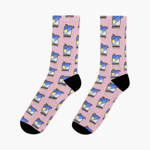 Item preview, Retro Minimalist Square Bird Blue Jay Squirds Pink designed and sold by Quooki.