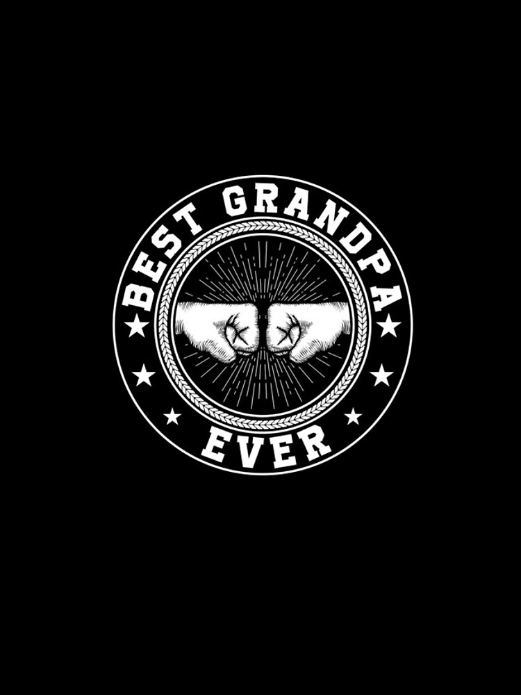 Aperçu 4 sur 4. Coque iPhone avec l'œuvre Best Grandpa Ever Retro Fist Bump Papa Father's Day Gift Gear créée et vendue par DynamicDesign.