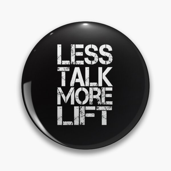 Item preview, less Talk More Lift T-Shirt designed and sold by MShop Co.