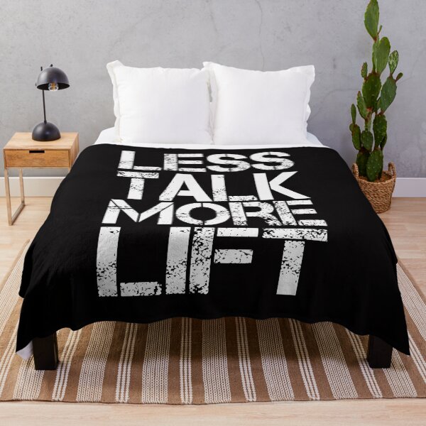 Item preview, less Talk More Lift T-Shirt designed and sold by LamsaLik.