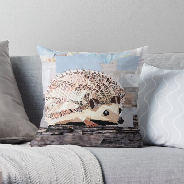 Hedgehog Throw Pillow