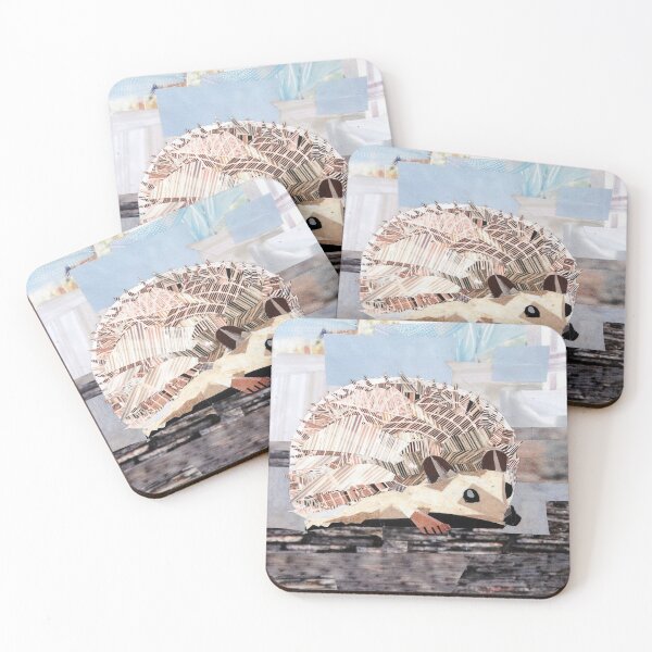 Hedgehog Coasters (Set of 4)