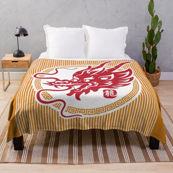 Item preview, Chinese Red Dragon Woodblock designed and sold by STUDIO-72.