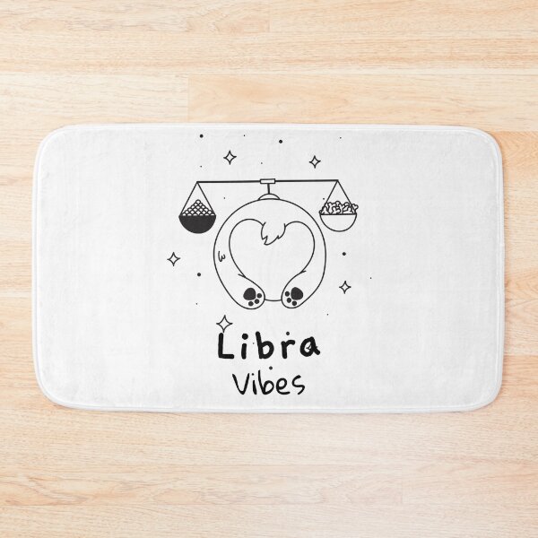 Item preview, Libra Vibes Dogs Of The Zodiac designed and sold by LadyZodiac.