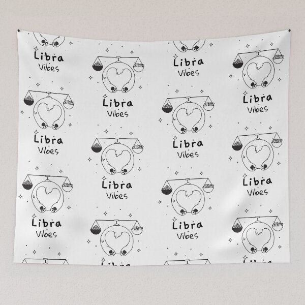 Item preview, Libra Vibes Dogs Of The Zodiac designed and sold by LadyZodiac.