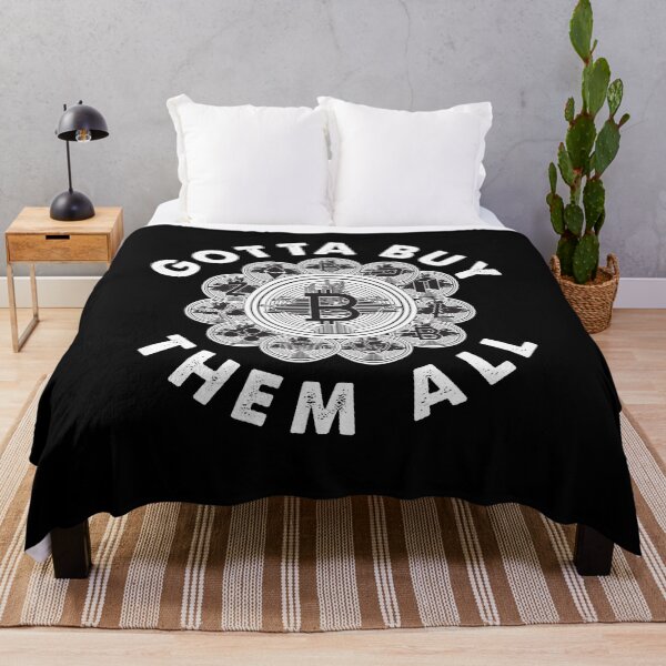 Item preview, Gotta Buy Them All Funny Crypto currency Blockchain Invest designed and sold by trendo.