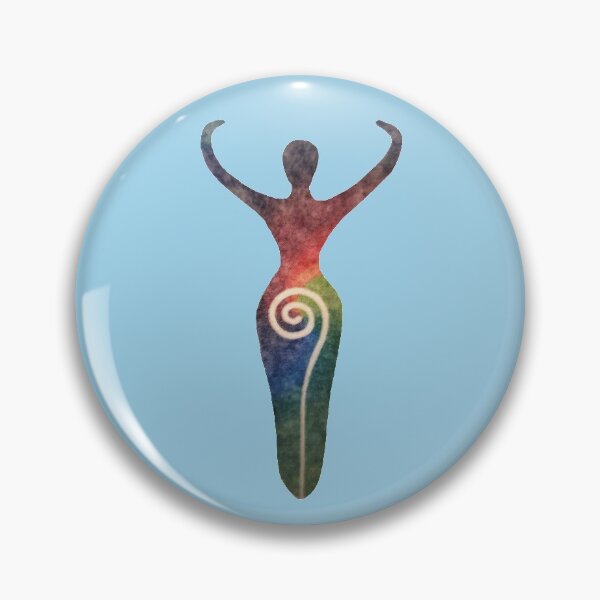 Item preview, The Great Mother Spiral Goddess designed and sold by Mother Earth Tribe.