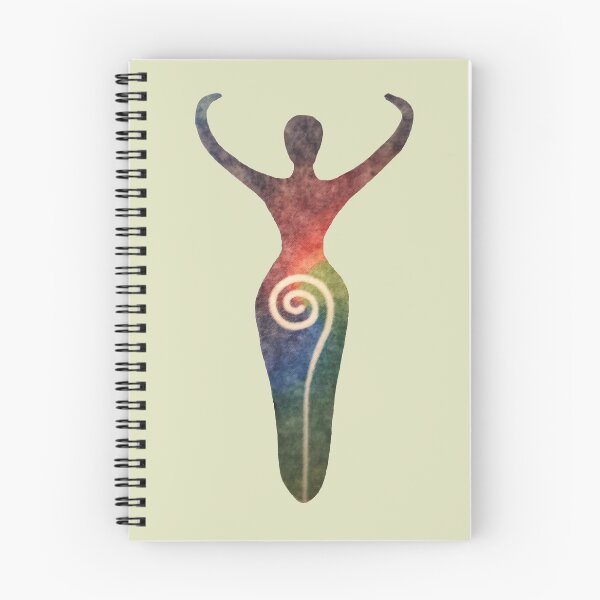 Item preview, The Great Mother Spiral Goddess designed and sold by Mother Earth Tribe.