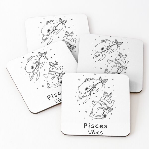 Item preview, Pisces Vibes Dogs Of The Zodiac designed and sold by LadyZodiac.