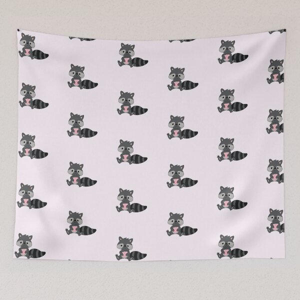 Item preview, Lil’ Valentine Racoon designed and sold by arterburnandco.