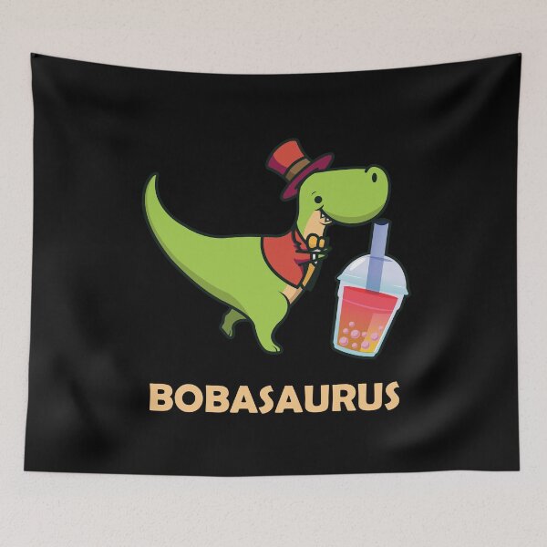 Item preview, Bobasaurus Cute Bubble Tea Gift for Dinosaur Boba Tea Lover  designed and sold by Rzelemenz.