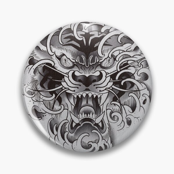 Item preview, Water tiger designed and sold by Sgibbstattoo.