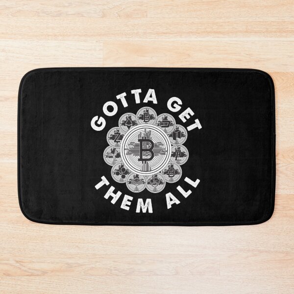 Item preview, Gotta Get Them All Funny Crypto Currency Bitcoin Invest HODL designed and sold by trendo.