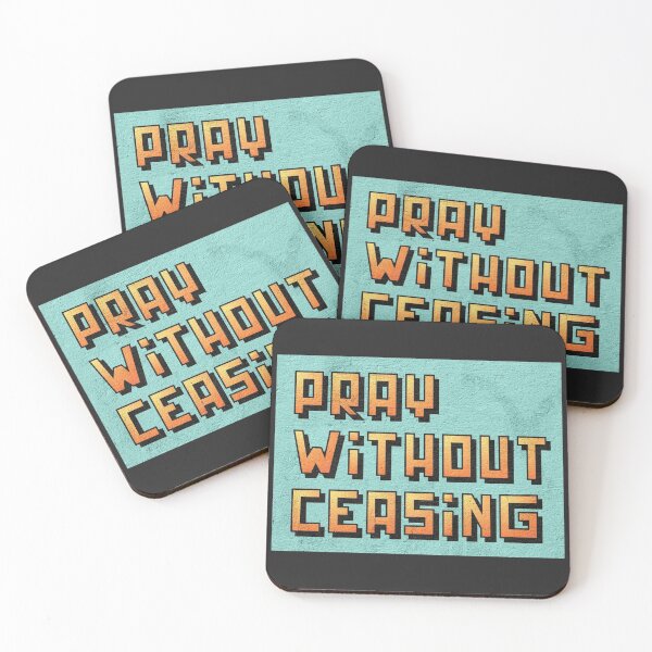 Item preview, Pray without ceasing designed and sold by Creative-Christianity Art.