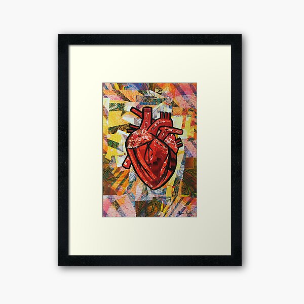 You Took My Heart Framed Art Print
