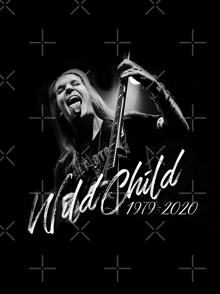 Thumbnail 5 of 5, Graphic T-Shirt, Alexi Laiho Wild Child RIP designed and sold by ElxCapitan.