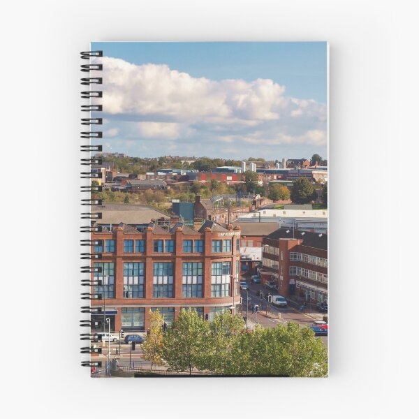 Artikelvorschau, Leeds City Skyline, Der Blick nach Norden entlang der York Street entworfen und verkauft von Terry Senior.