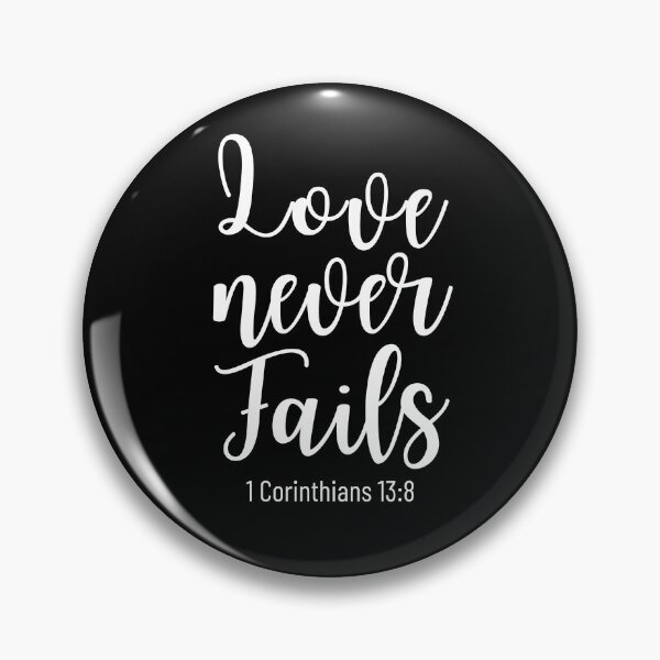 Item preview, Love Never Fails designed and sold by Josephines-ZA.