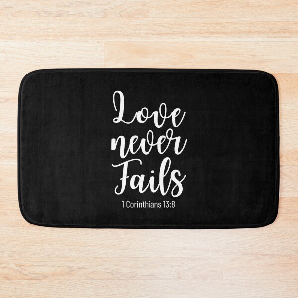 Item preview, Love Never Fails designed and sold by Josephines-ZA.