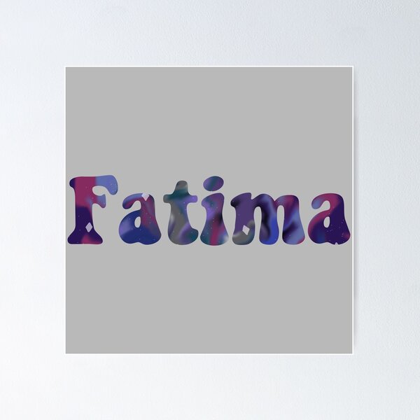 Item preview, Fatima Galaxy Name designed and sold by designsbyad.
