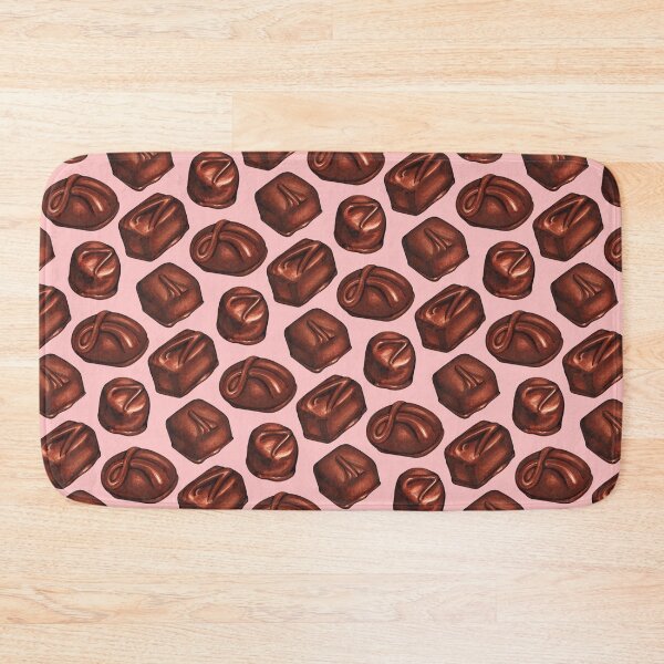 Item preview, Chocolate Box Chocolate Pattern - Pink designed and sold by Kelly  Gilleran.