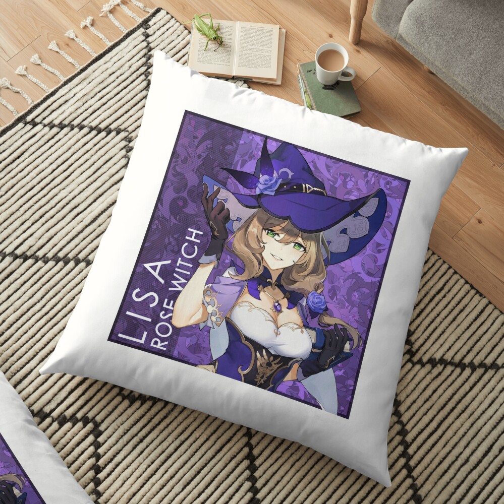 lisa genshin impact pillow