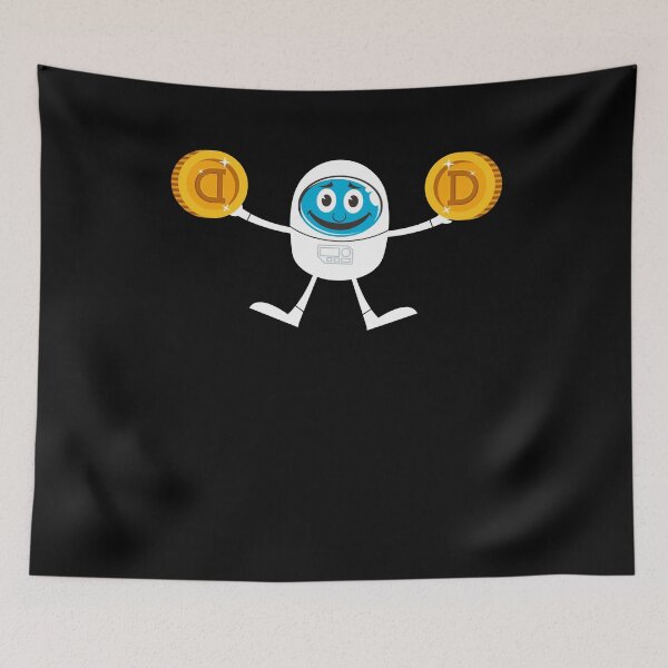 Item preview, Dogecoin Alien Astronaut To The Moon HODL Crypto Doge Funny designed and sold by trendo.