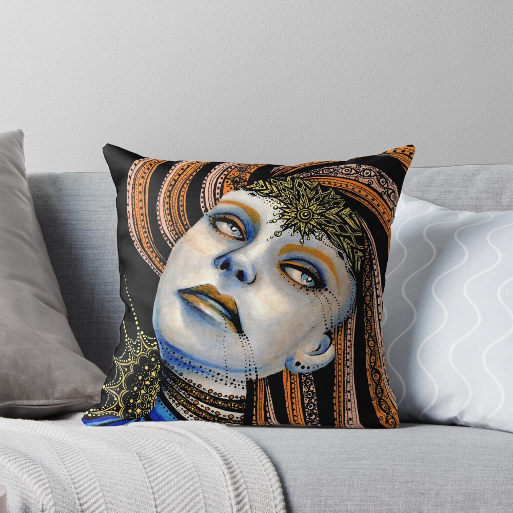 Item preview, Throw Pillow designed and sold by JamiePrimack.