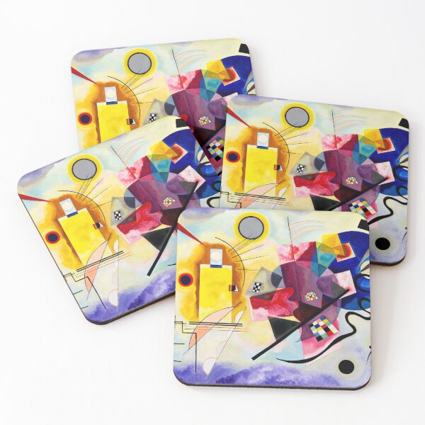 Artikelvorschau, Kandinsky - Yellow, Red, Blue entworfen und verkauft von wordpower900.