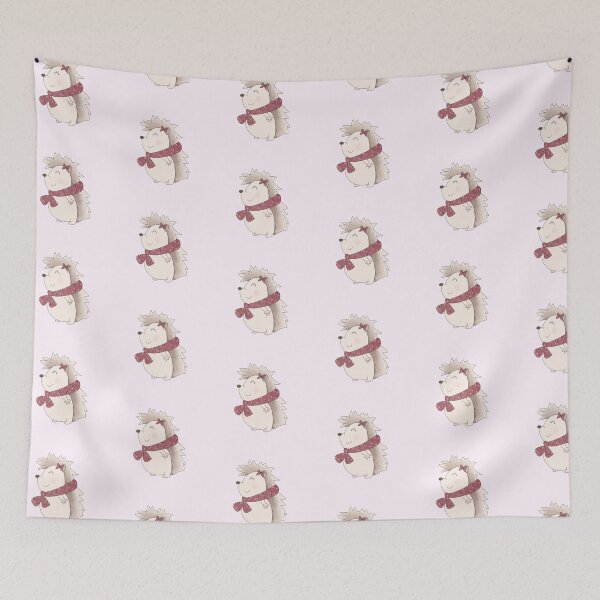 Item preview, Lil’ Valentine Hedgehog Girl Red designed and sold by arterburnandco.