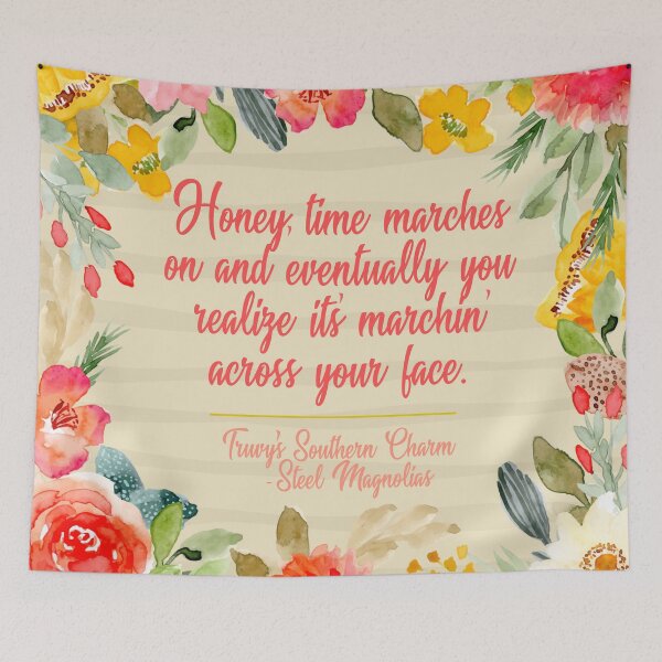 Item preview, Steel Magnolias Truvy Southern Charm Series - Honey Time Marches On Across Your Face designed and sold by gunsnhoney.